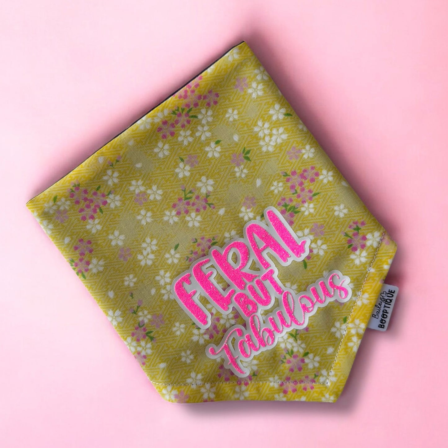 Feral But Fabulous Custom Bandana