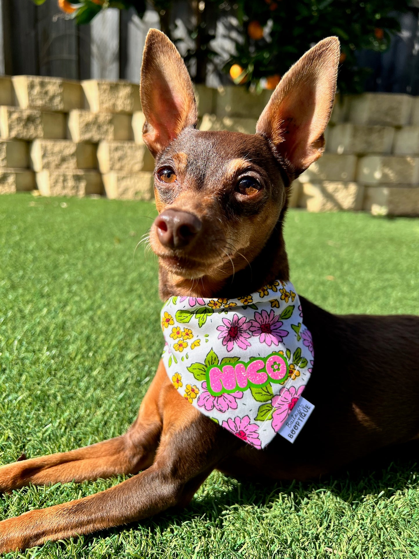 Garden Party Custom Bandana