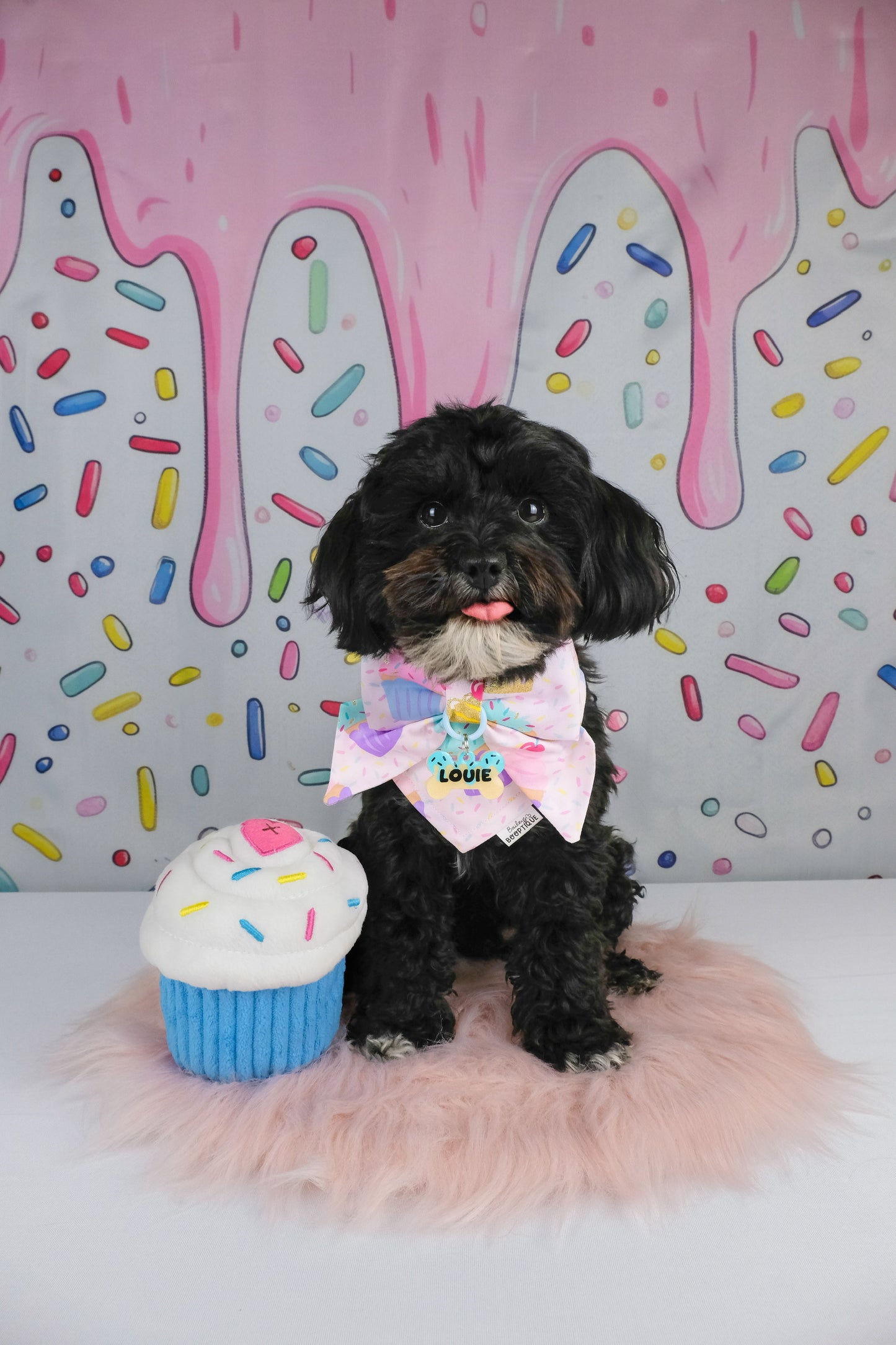 Donut Glaze Pet ID Tag