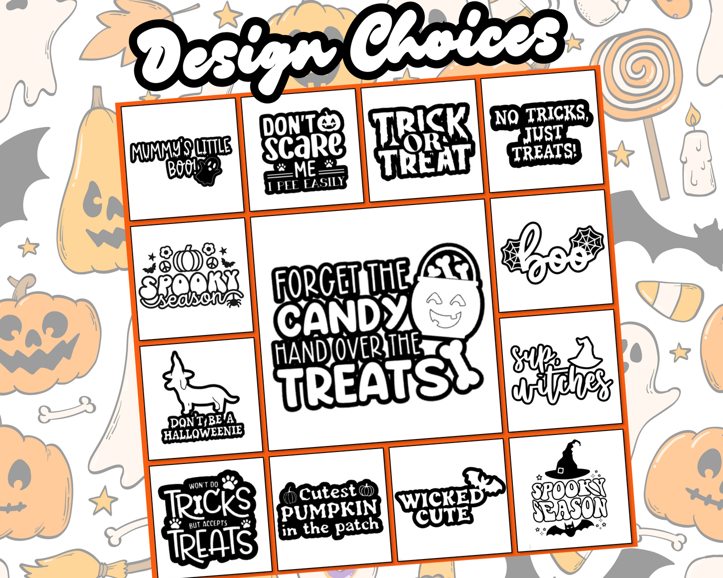 Halloween Party Custom Bandana