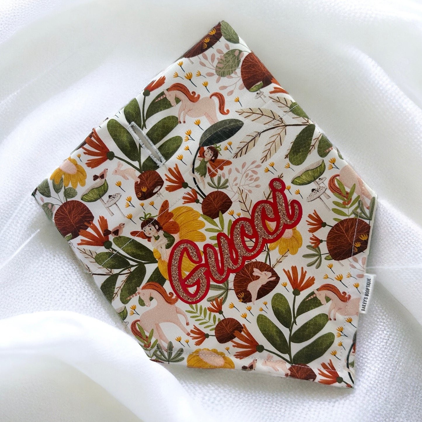 Enchanted Garden Custom Bandana