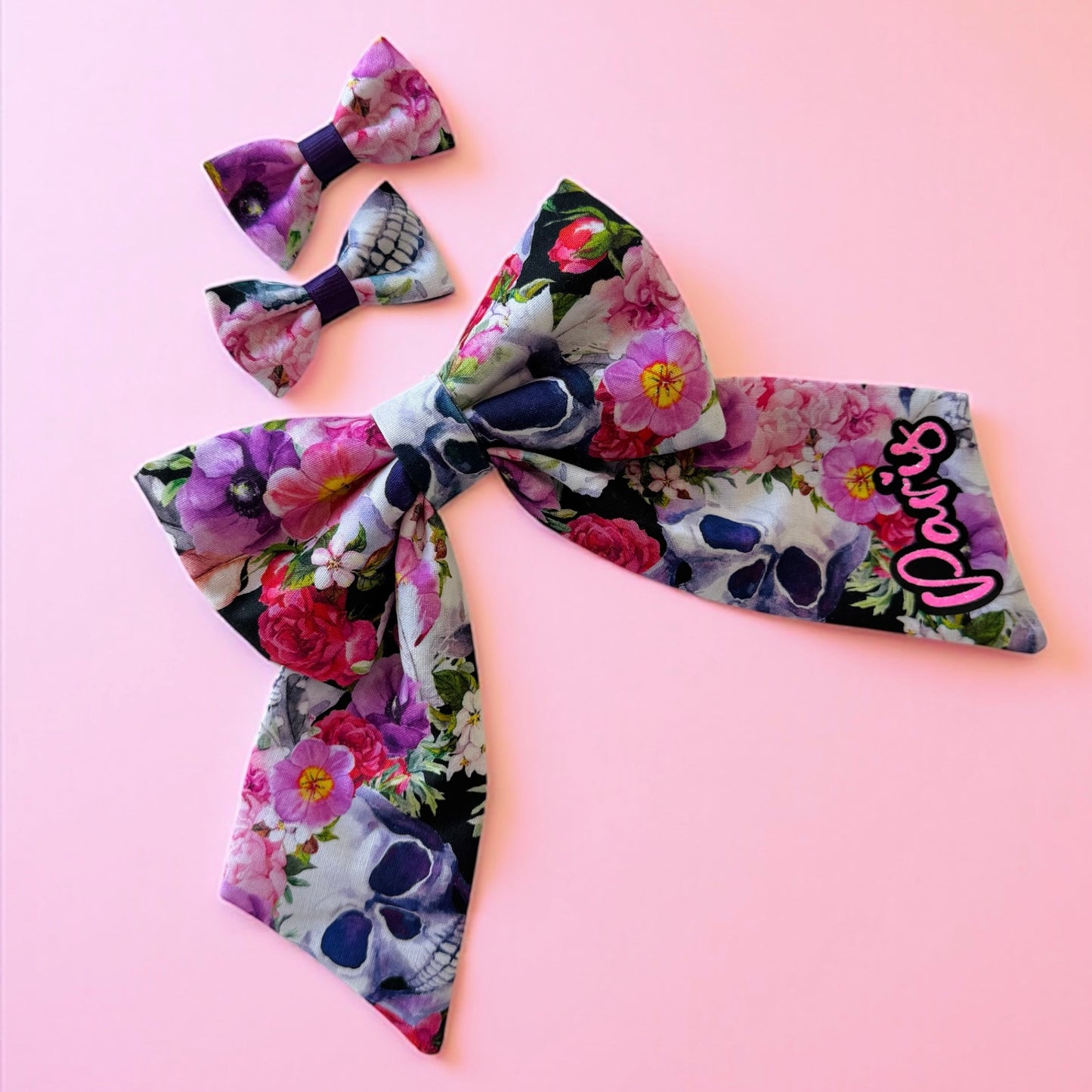 Doom & Bloom Collar Bows