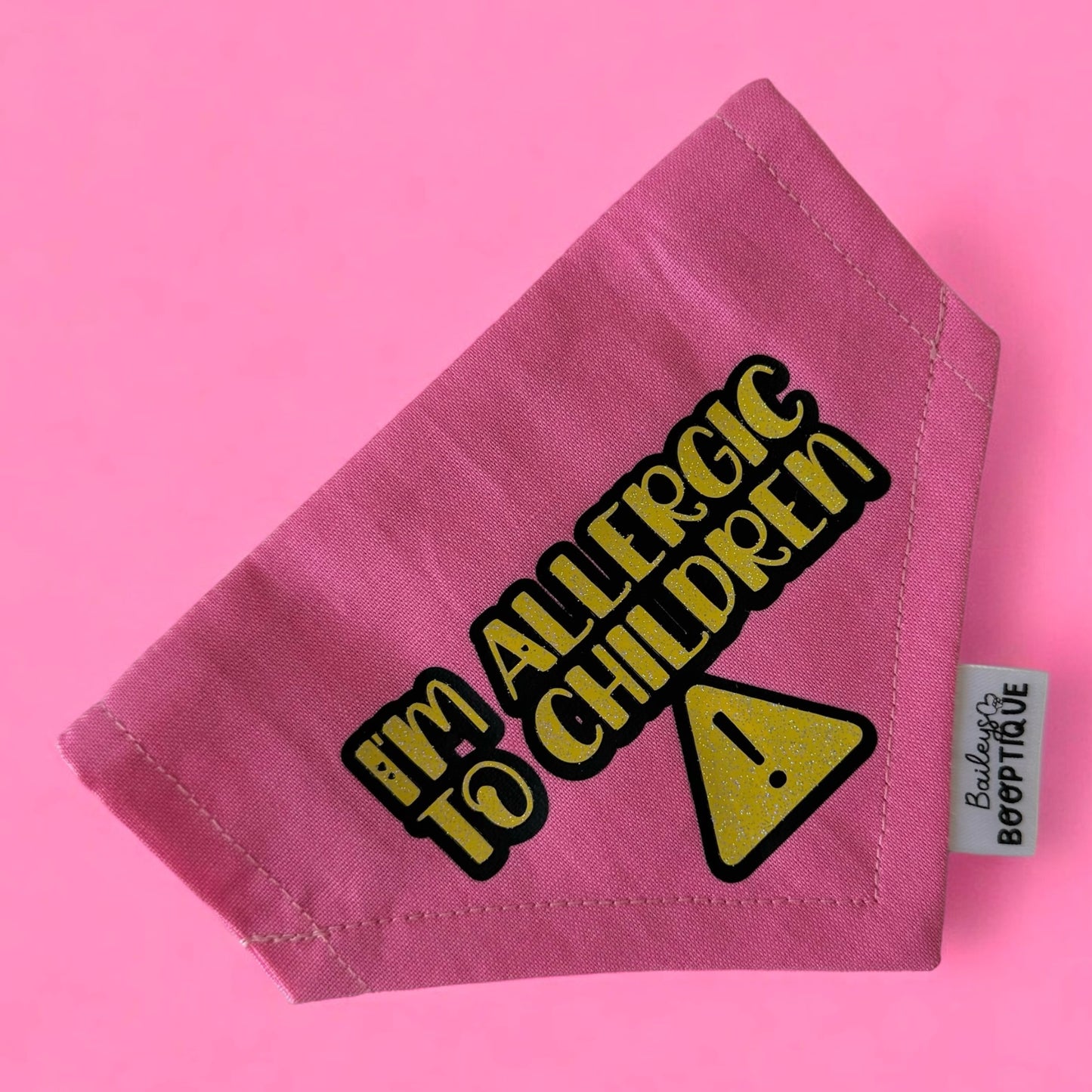 I'm Allergic To Children Bandana