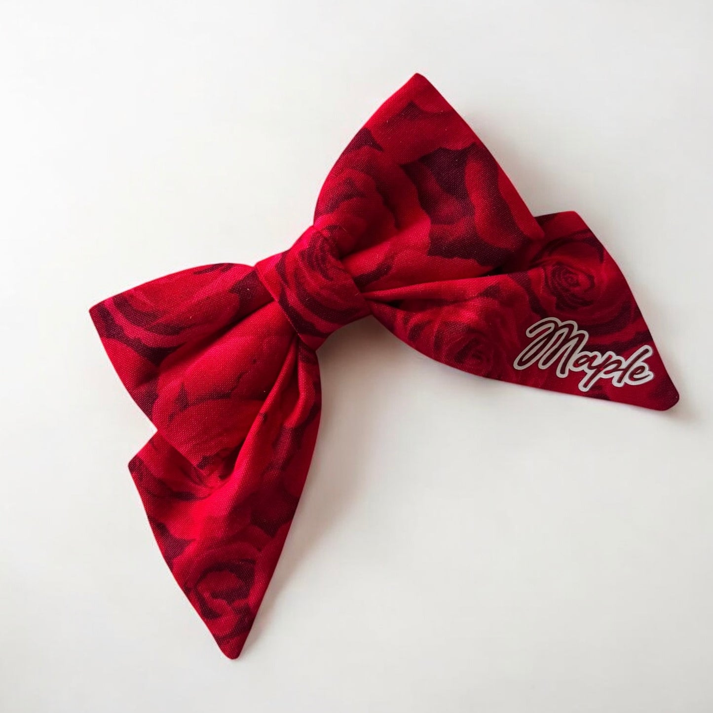 Roses Are Red Collar Bows