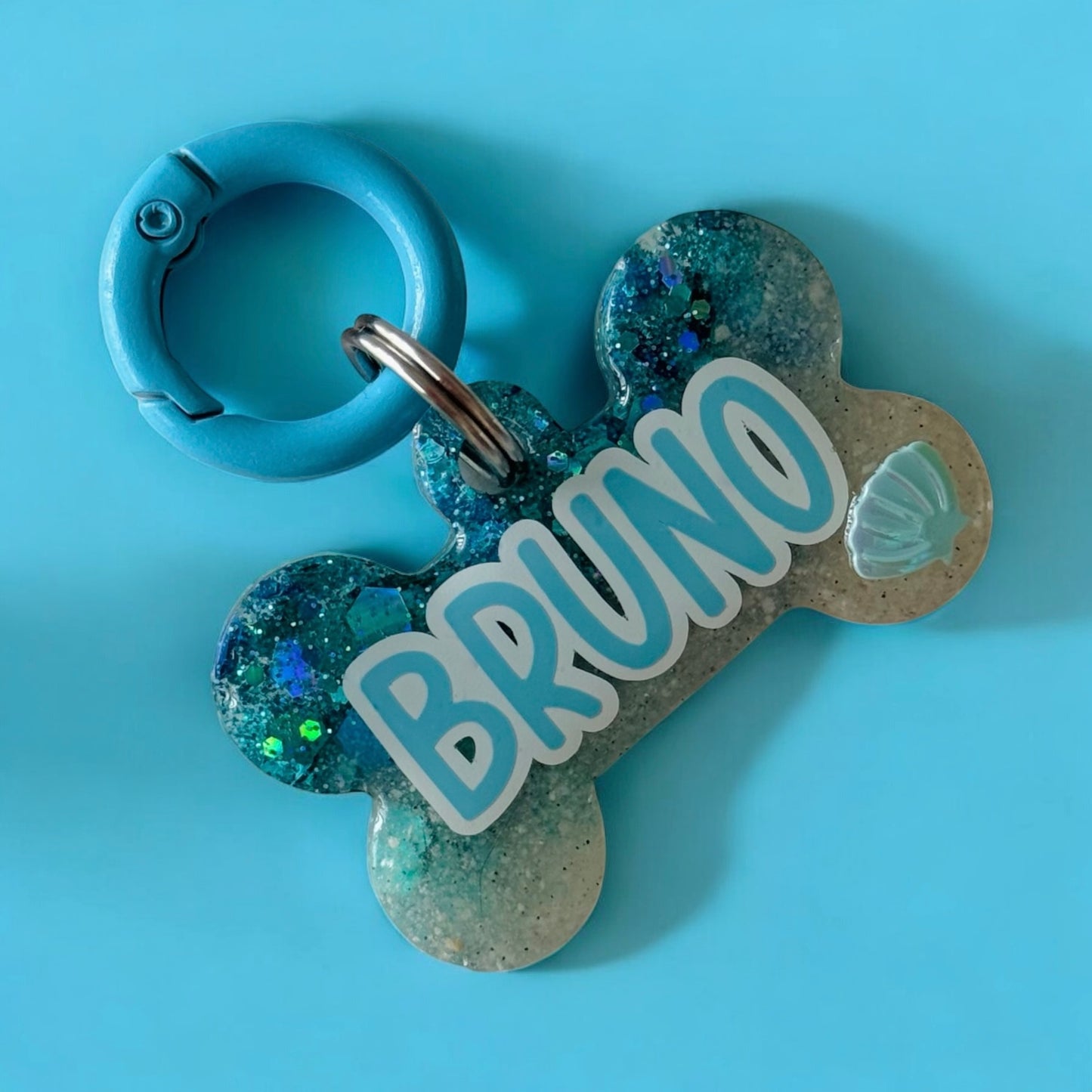 Mermaid Sand Pet ID Tag