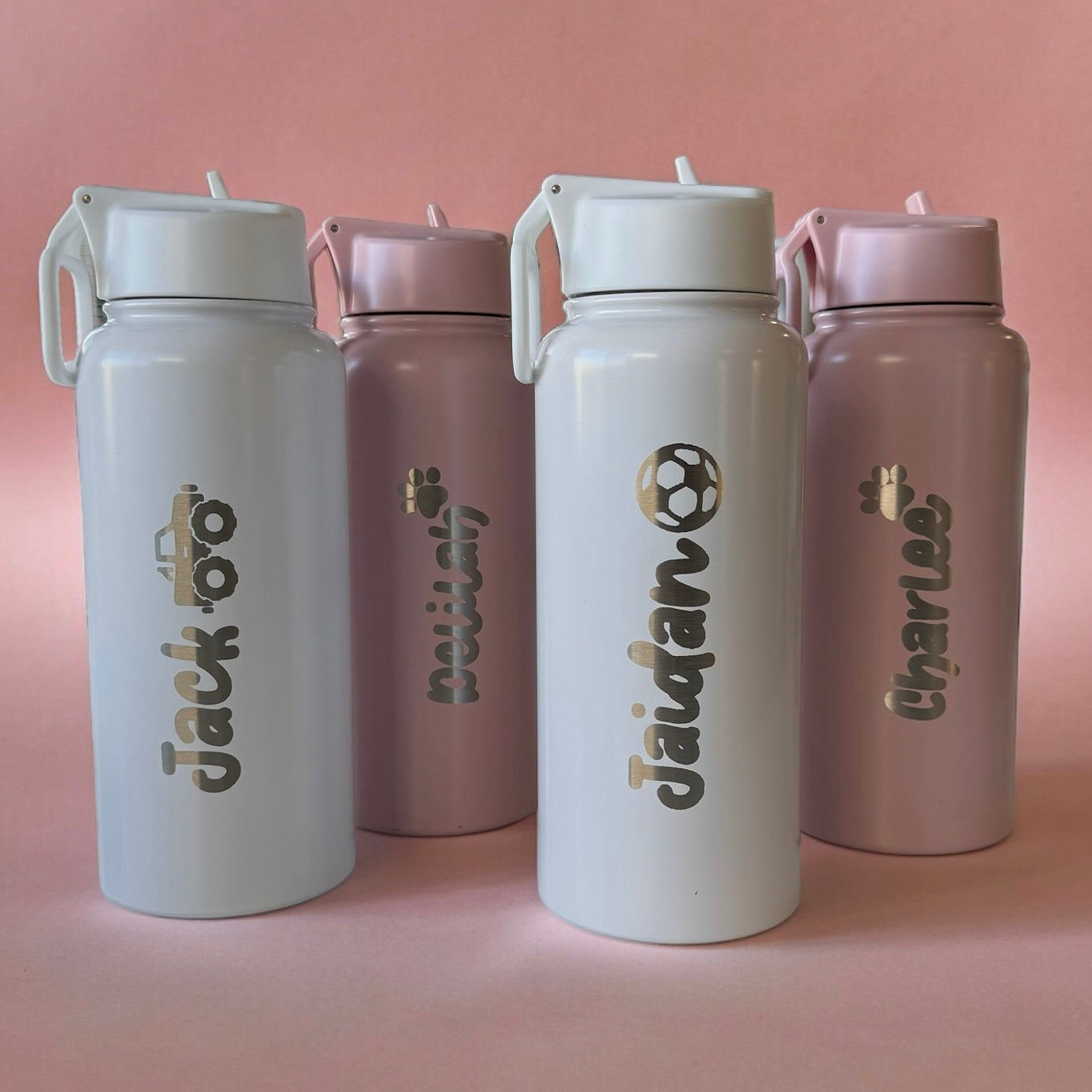 *Clearance* Engraved Stainless Steel Water Bottle