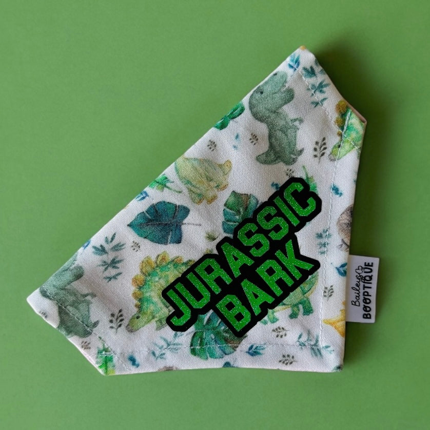 Jurassic Bark Dinosaur Bandana