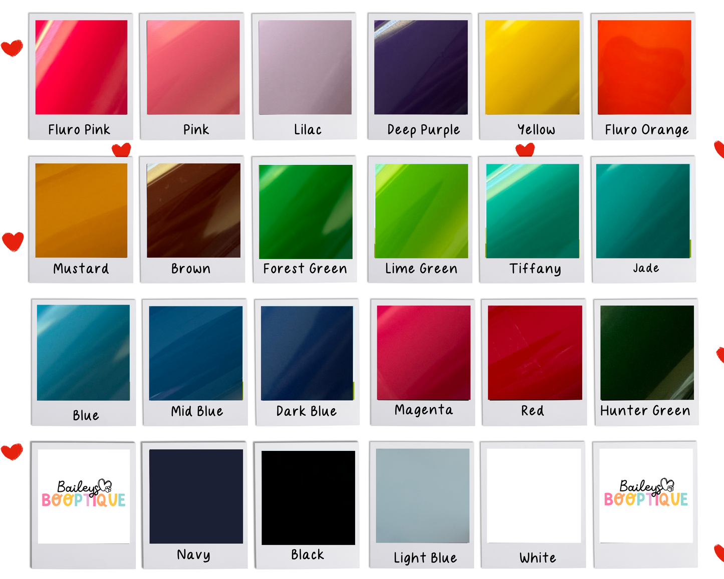 Heartfelt Collar Bows