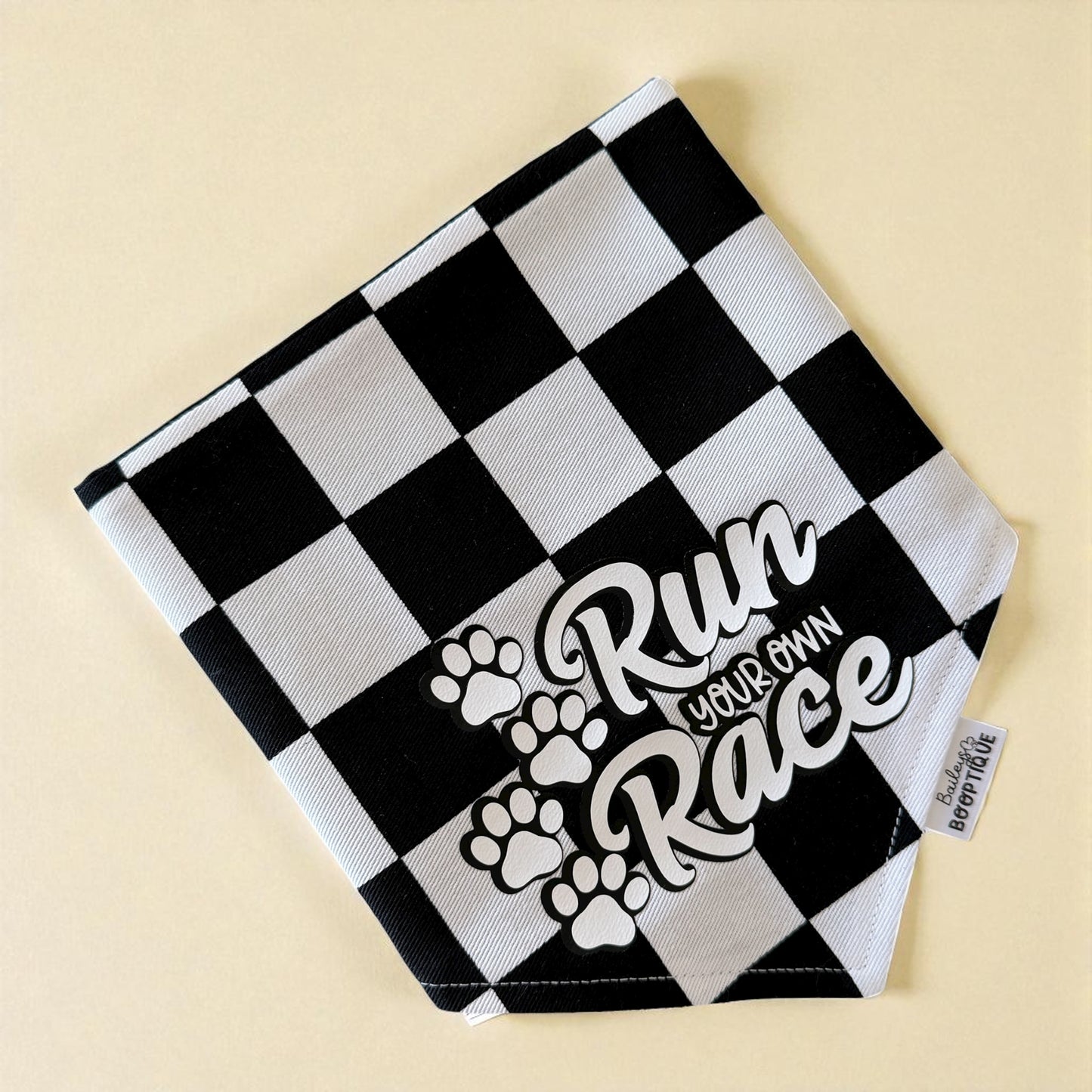 Run Your Own Race Custom Bandana