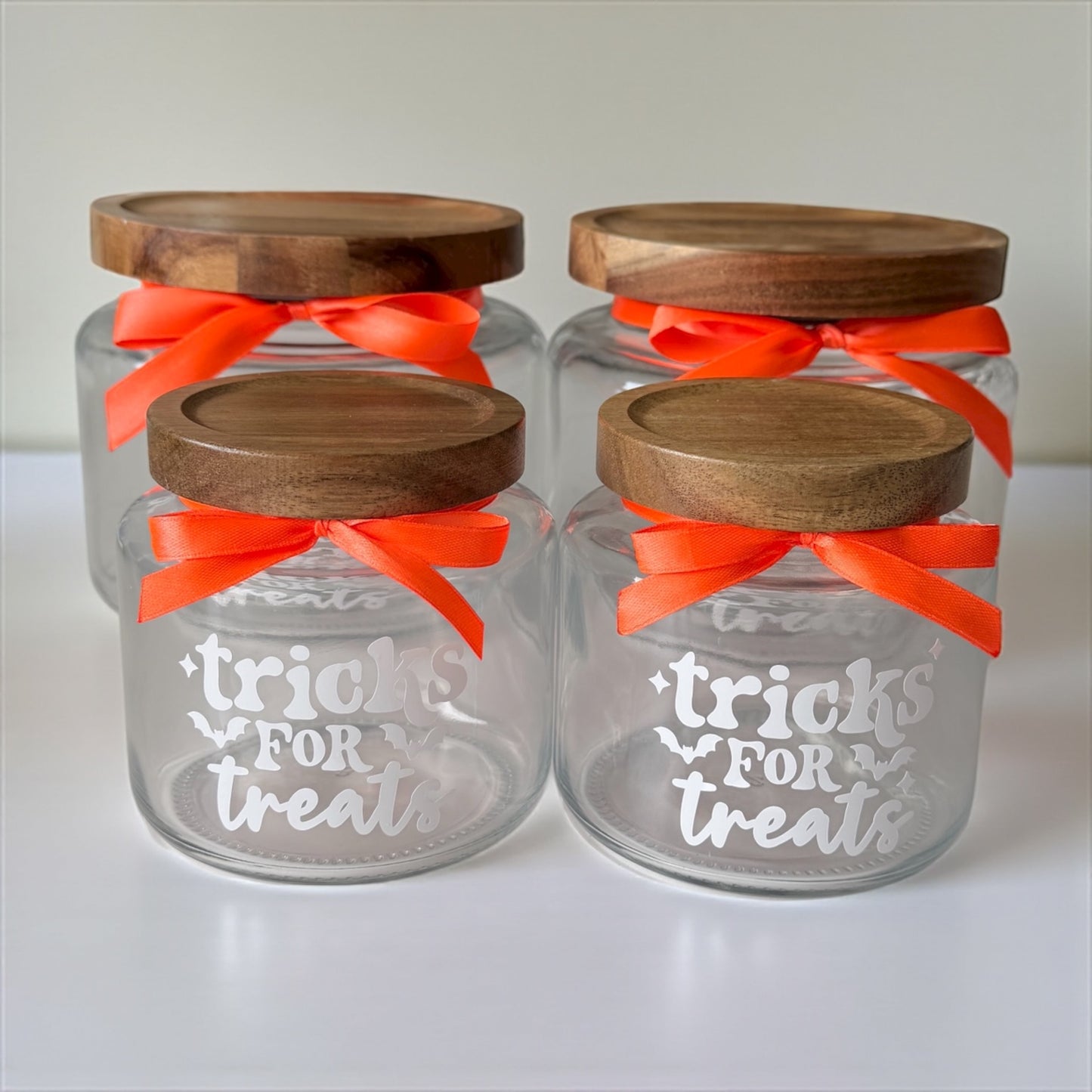 Tricks For Treats Halloween Treat Jar