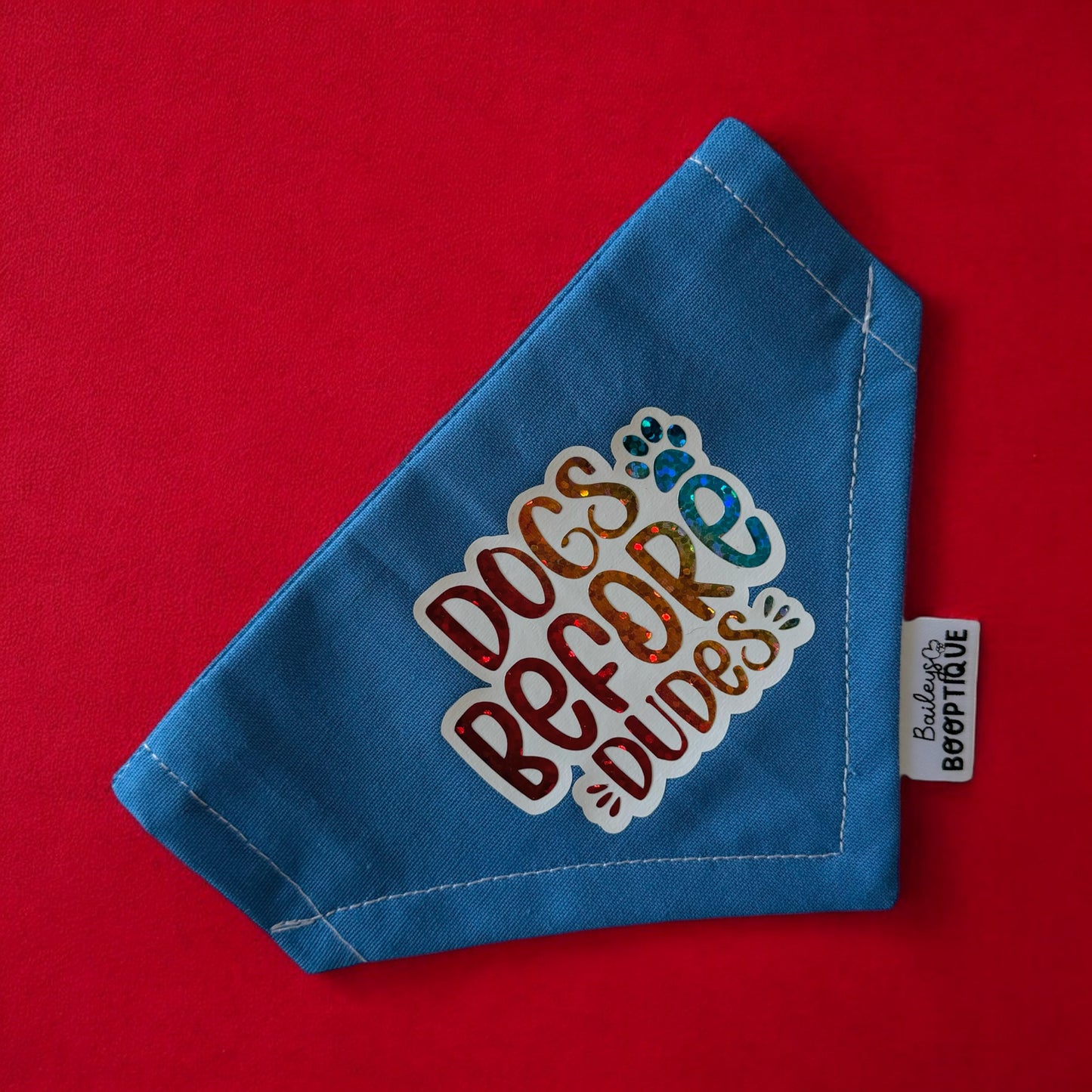 Dogs Before Dudes Bandana
