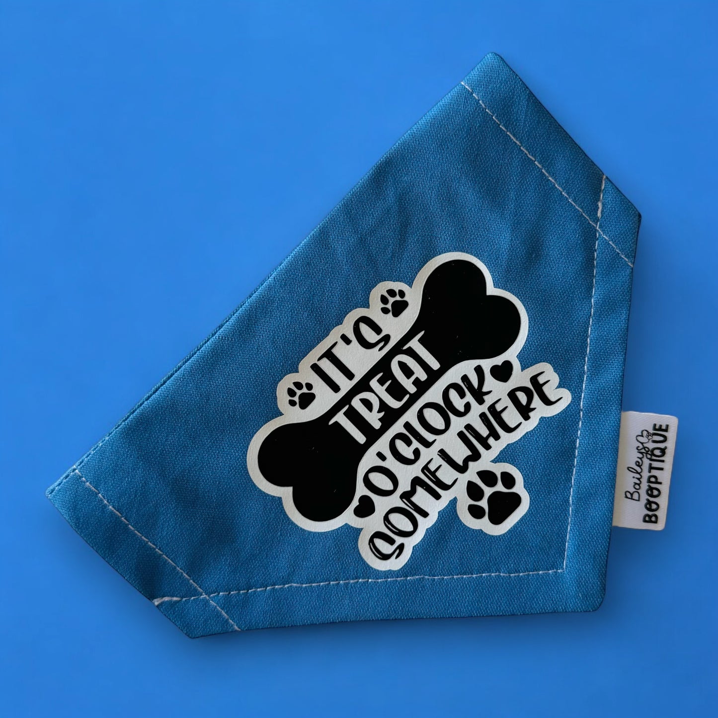 It’s Treat O’Clock Somewhere Custom Bandana