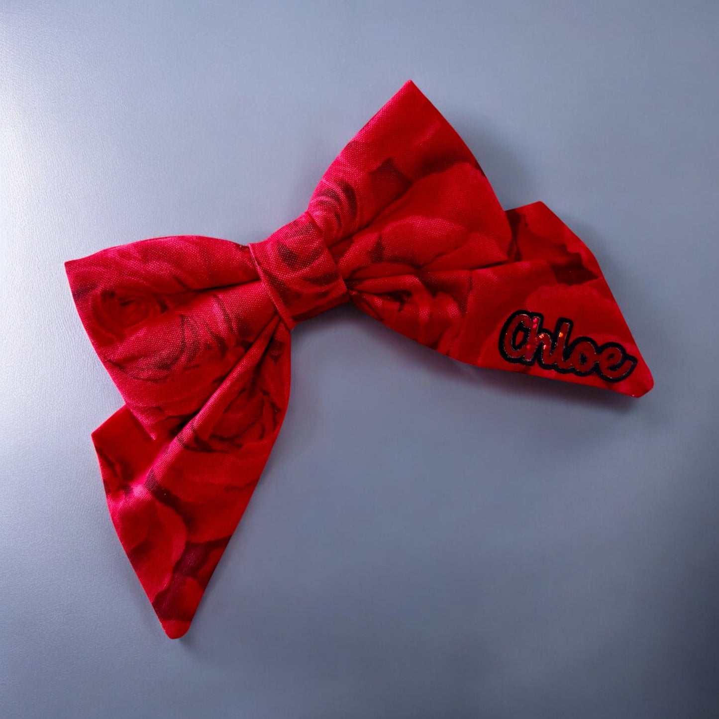 Roses Are Red Collar Bows