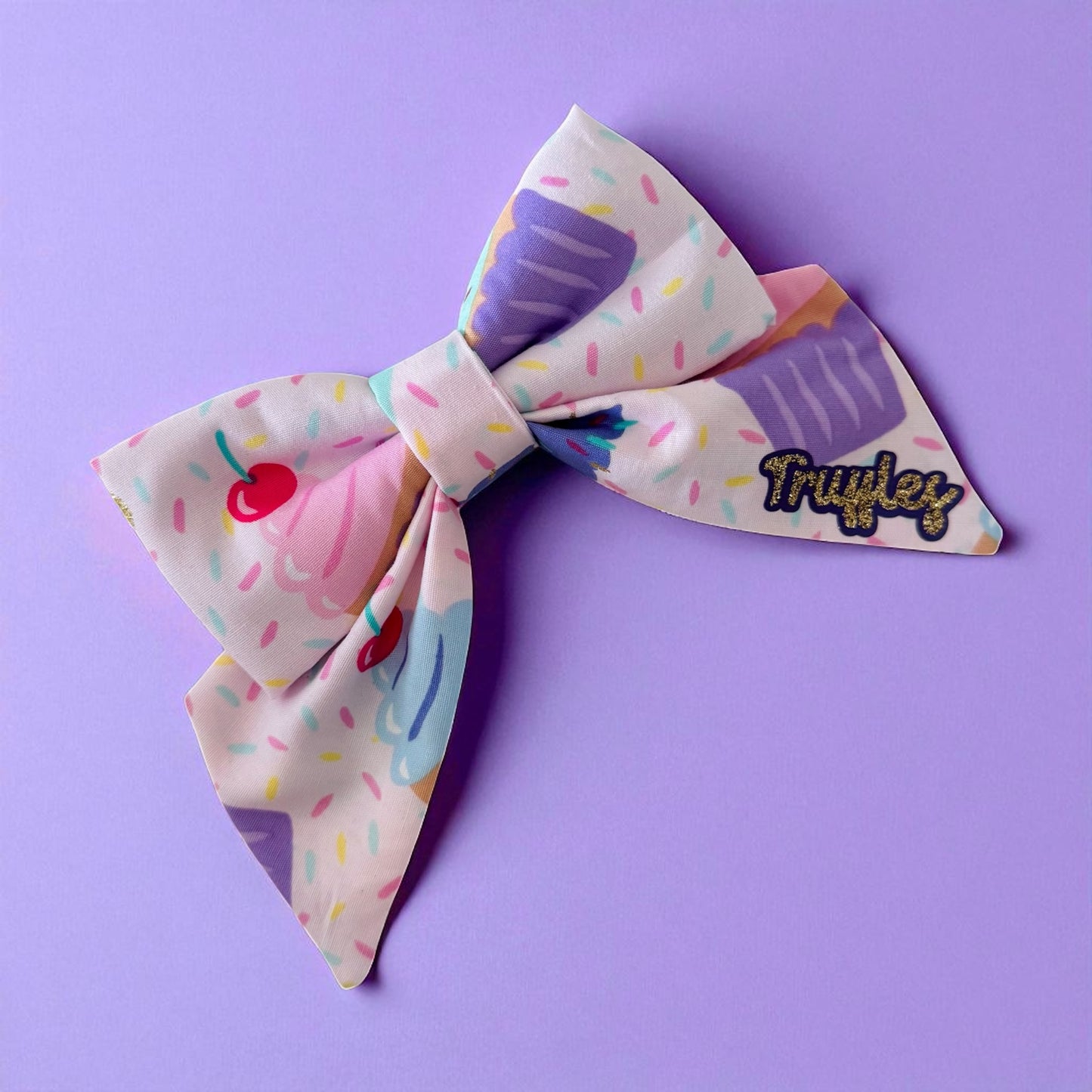 Cupcakes & Sprinkles Collar Bows