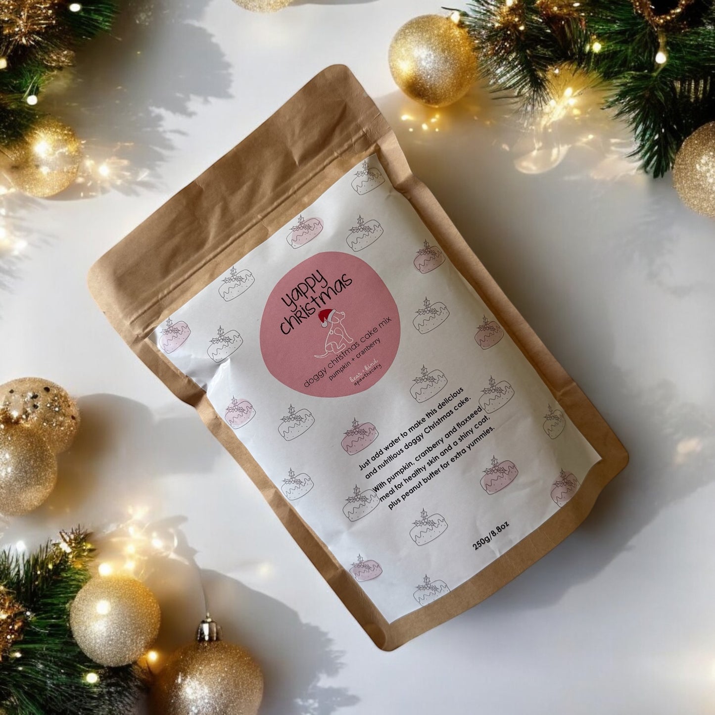 Doggy Christmas Cake Mix