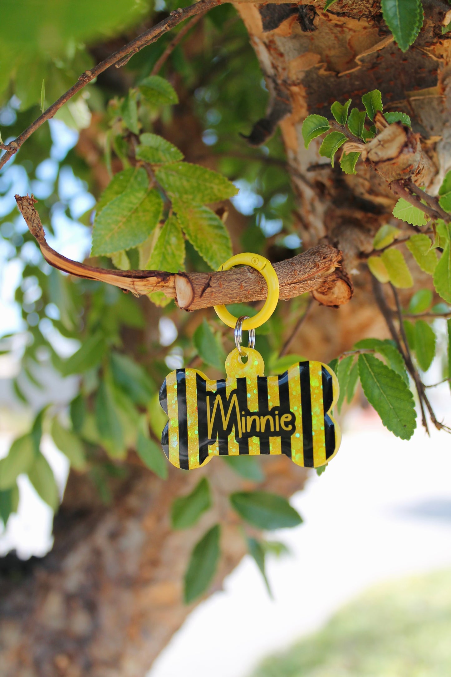 Bumble Bee Pet ID Tag