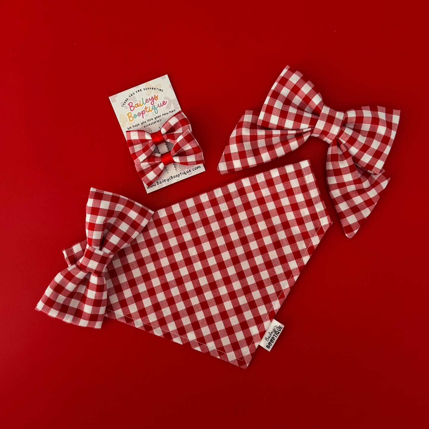 Picnic Date Collar Bows