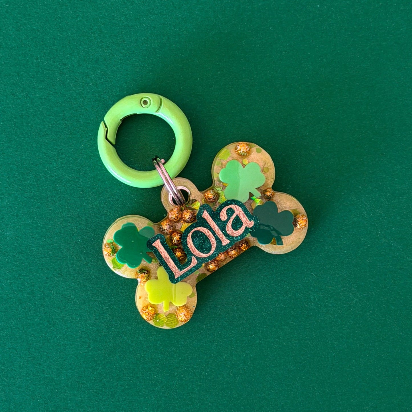 Clover Glow - St Patrick’s Day ID Tag