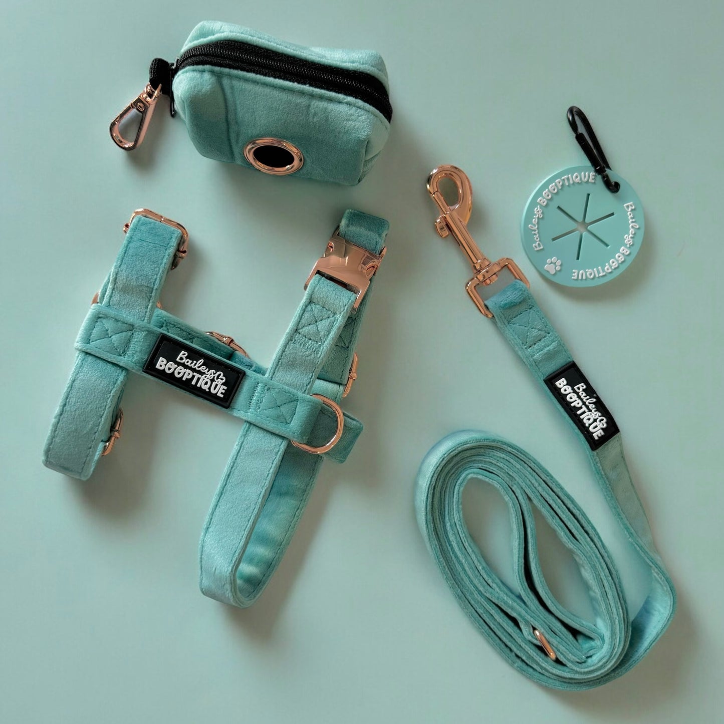 Velvet Harness Set (4pc)