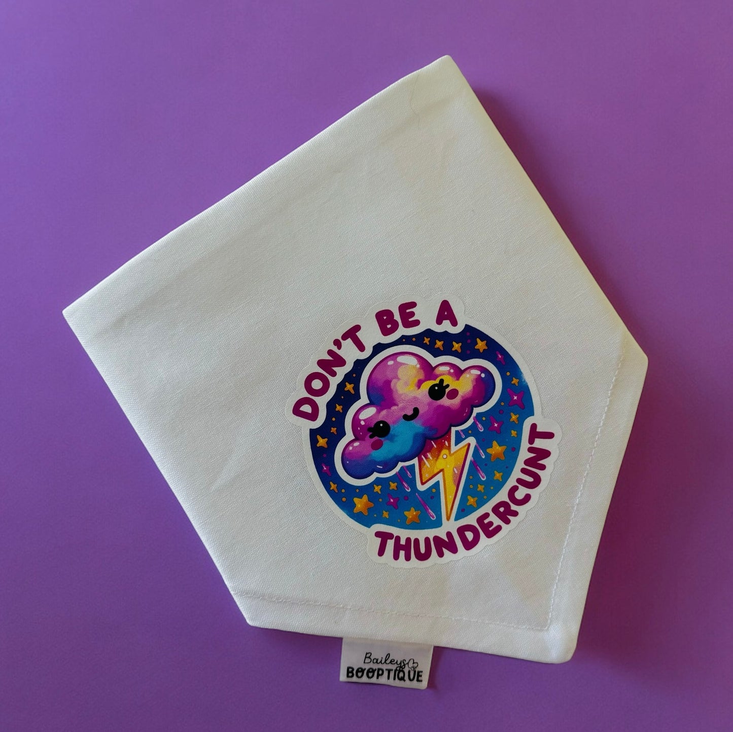 Don't Be A Thundercunt Bandana