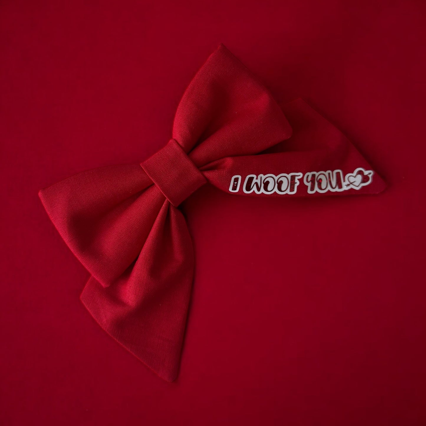I Woof You Sailor Bow