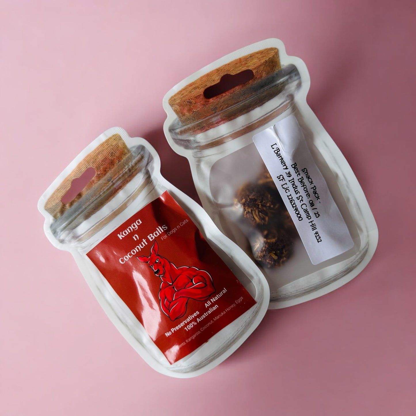 Kanga N Coconut Balls | L'Barkery