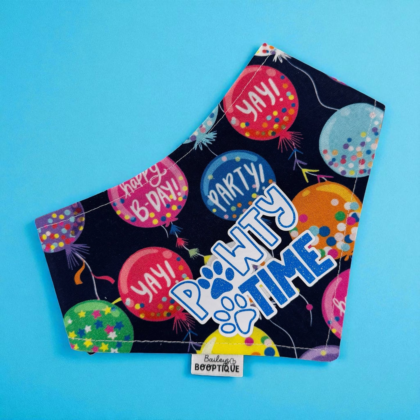 Pawty Time Custom Bandana