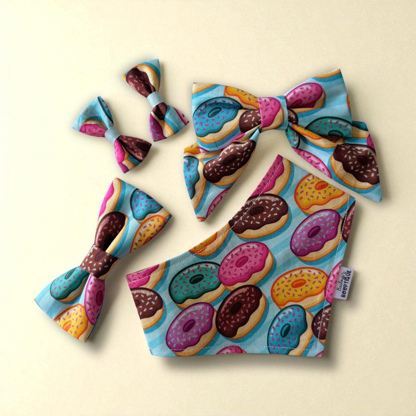 Dreamy Donuts Collar Bows