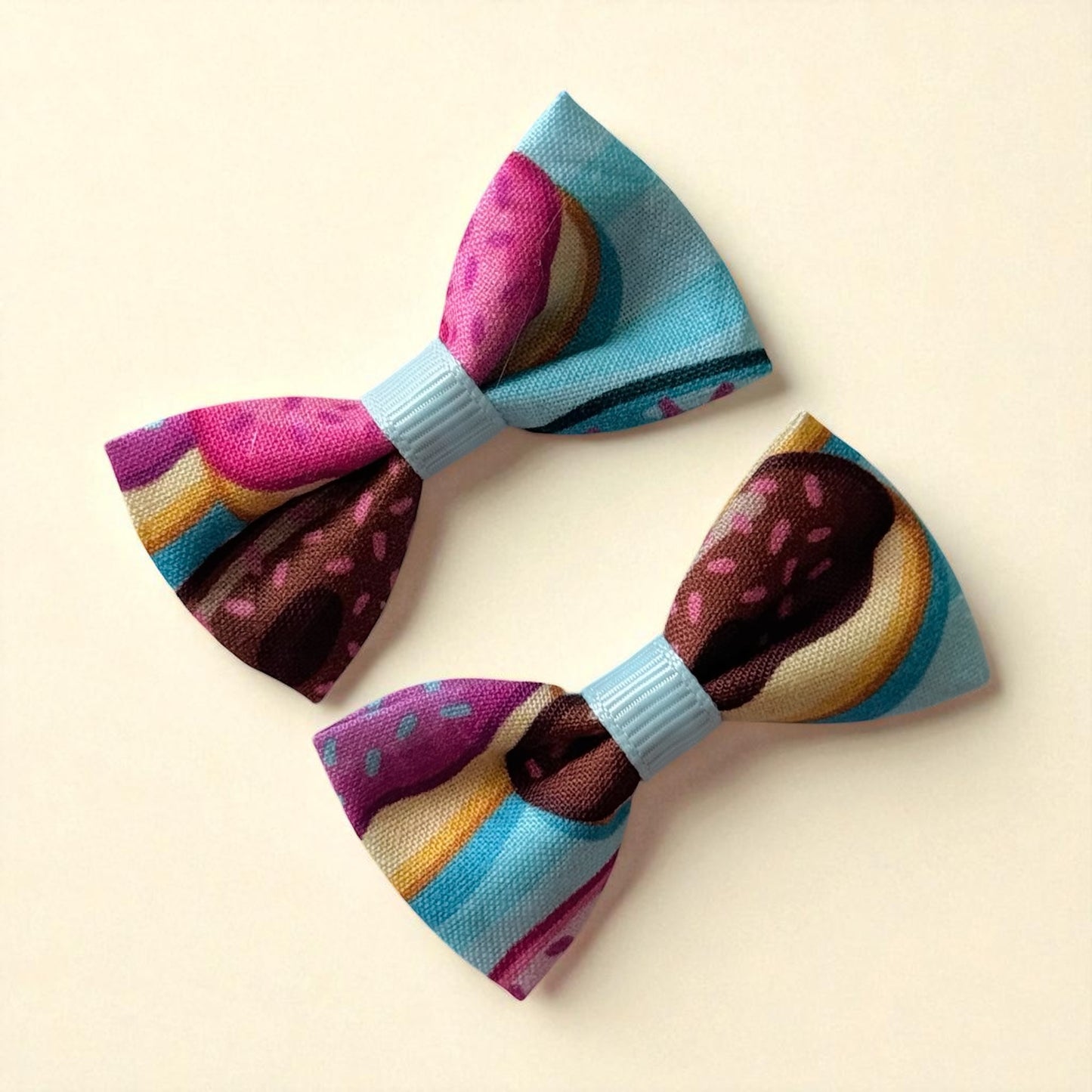 Dreamy Donuts Mini Hair Bows