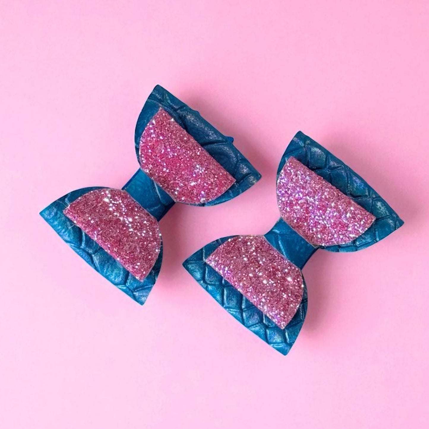 Mermaid Dreams Mini Hair Bows
