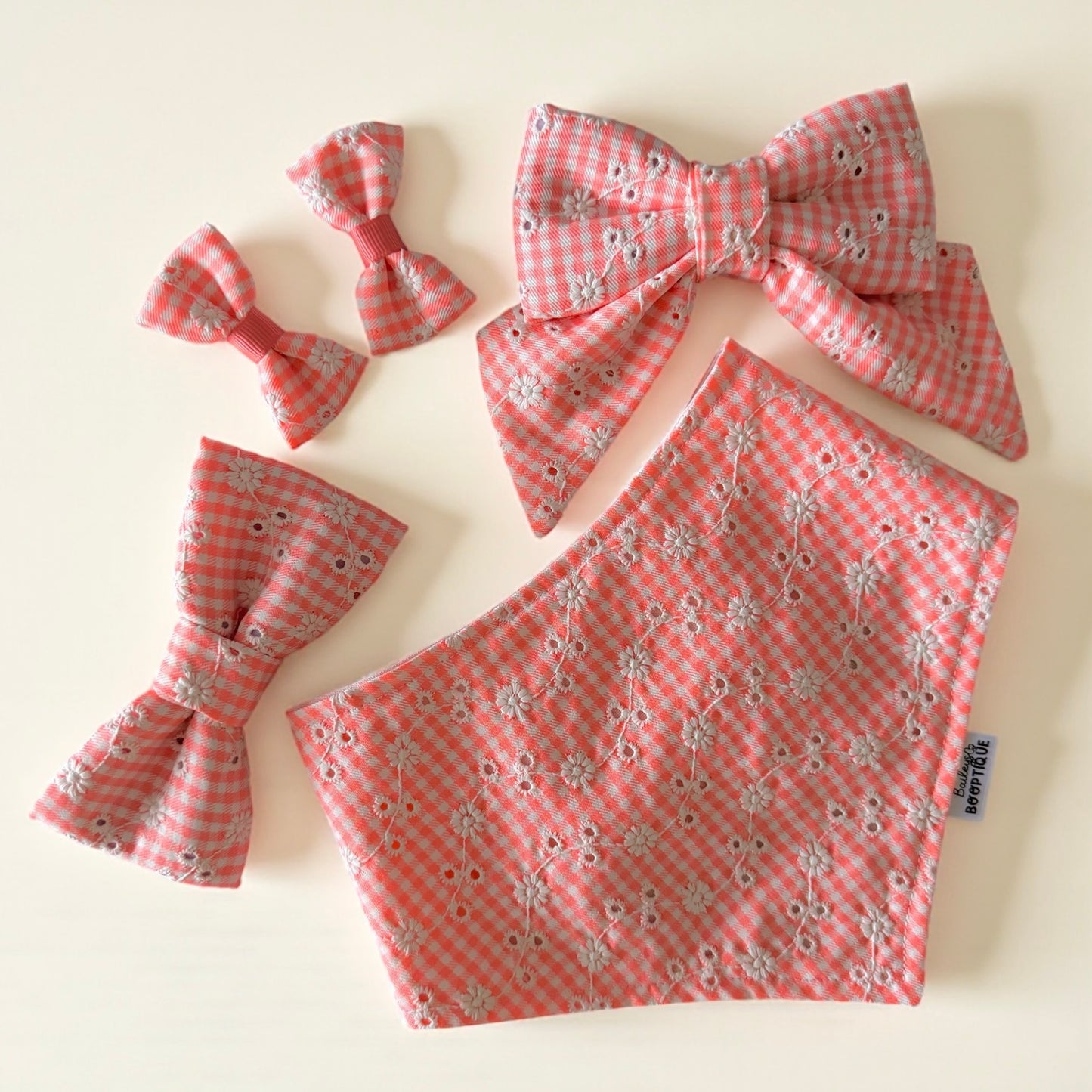 Daisy Chain Mini Hair Bows