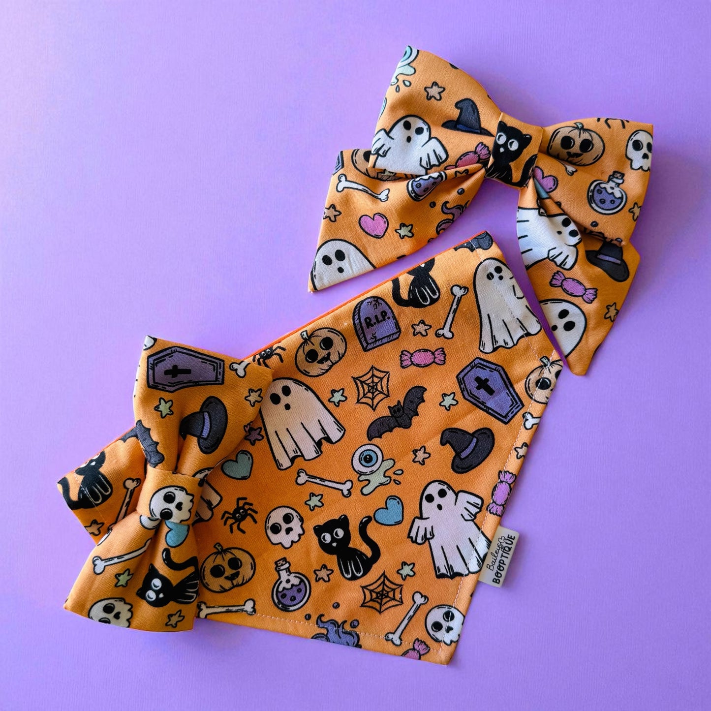 Halloween Scatter Custom Halloween Bandana