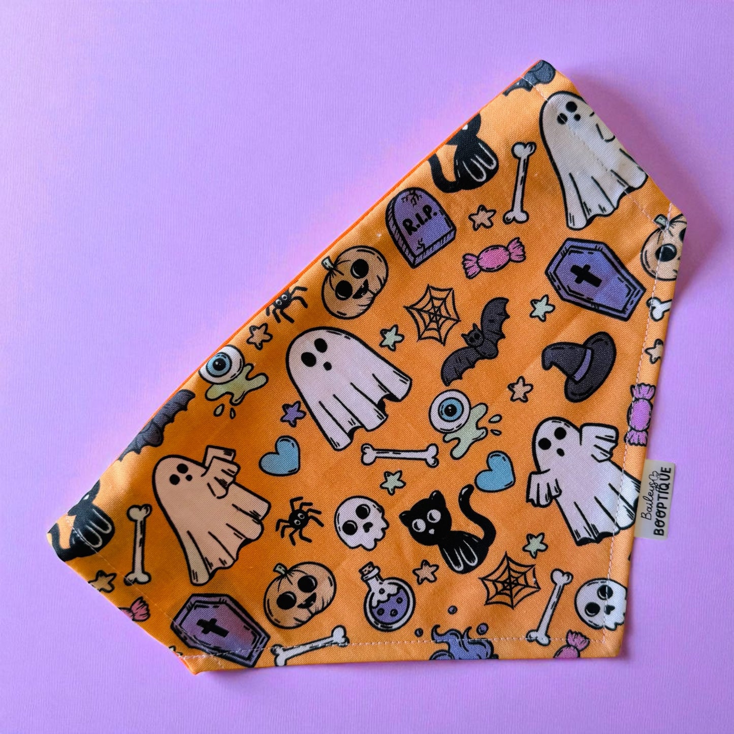 Halloween Scatter Custom Halloween Bandana