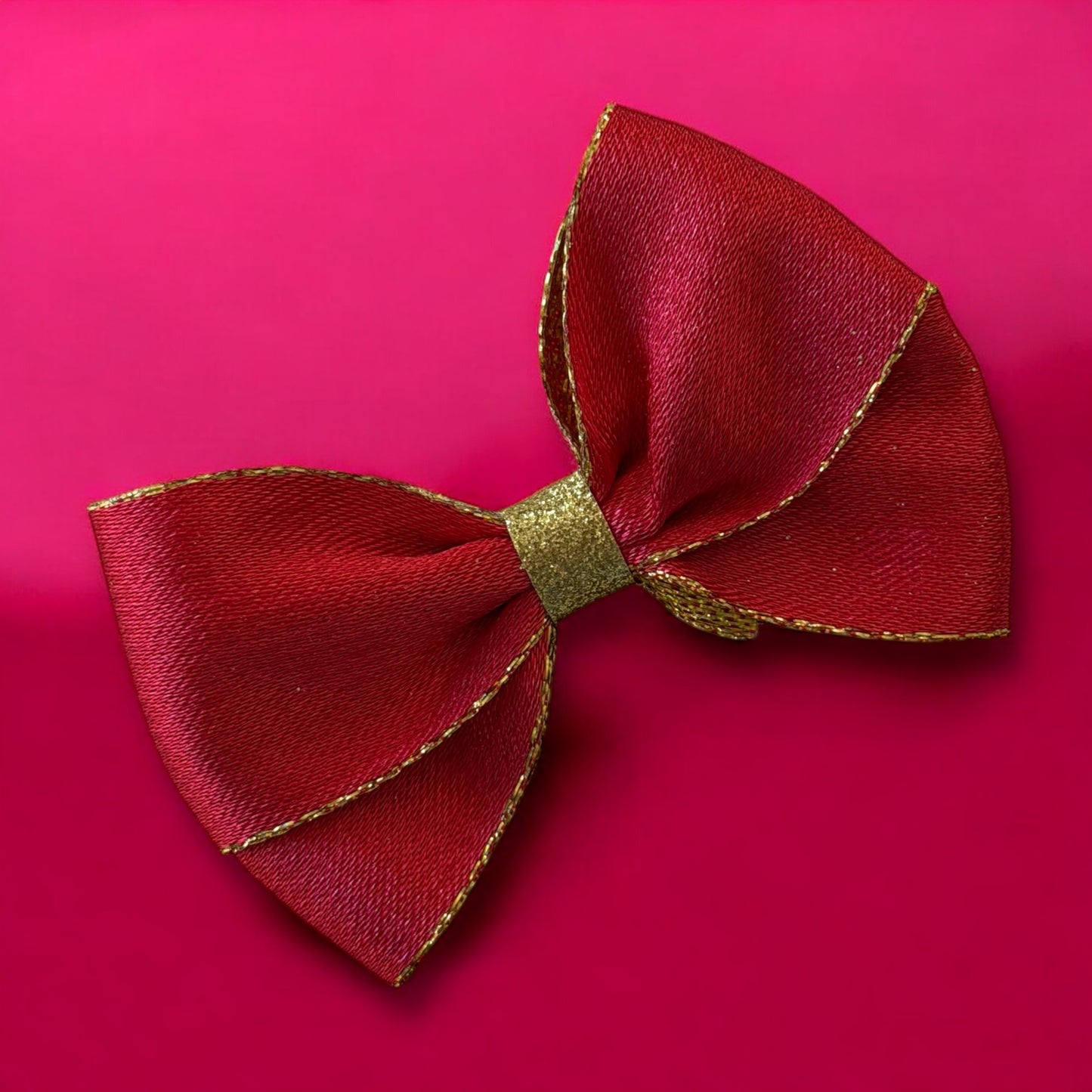 Christmas Ribbon Hair Bows