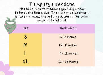 Create your own Tie up bandana