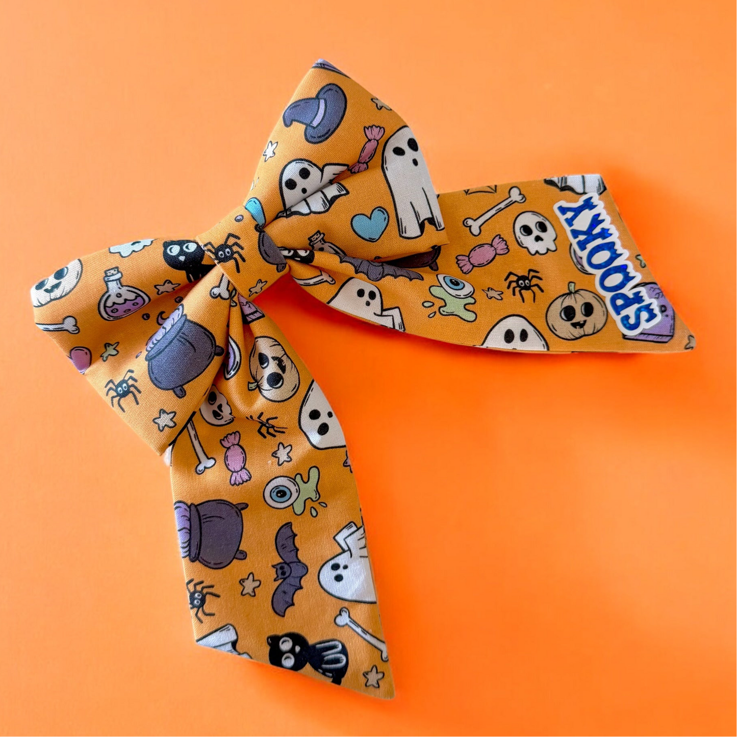 Halloween Scatter Collar Bows