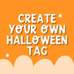 Create Your Own Halloween Resin Pet Tag