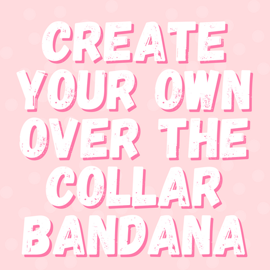 Create your own reversible, Over The Collar bandana