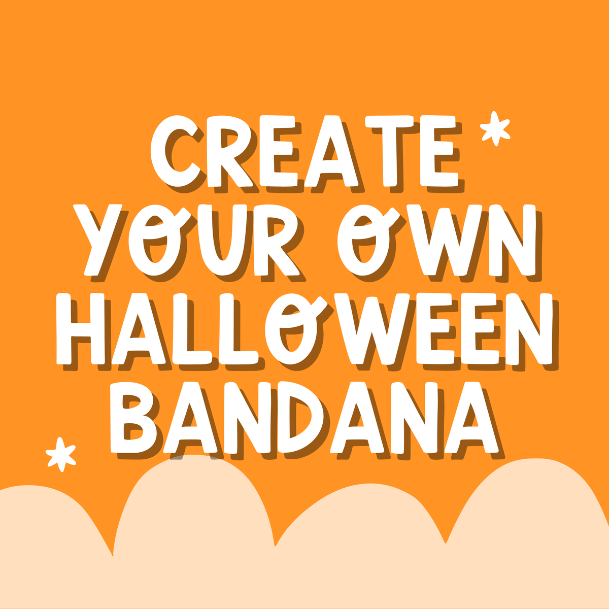 Create Your Own Halloween Bandana