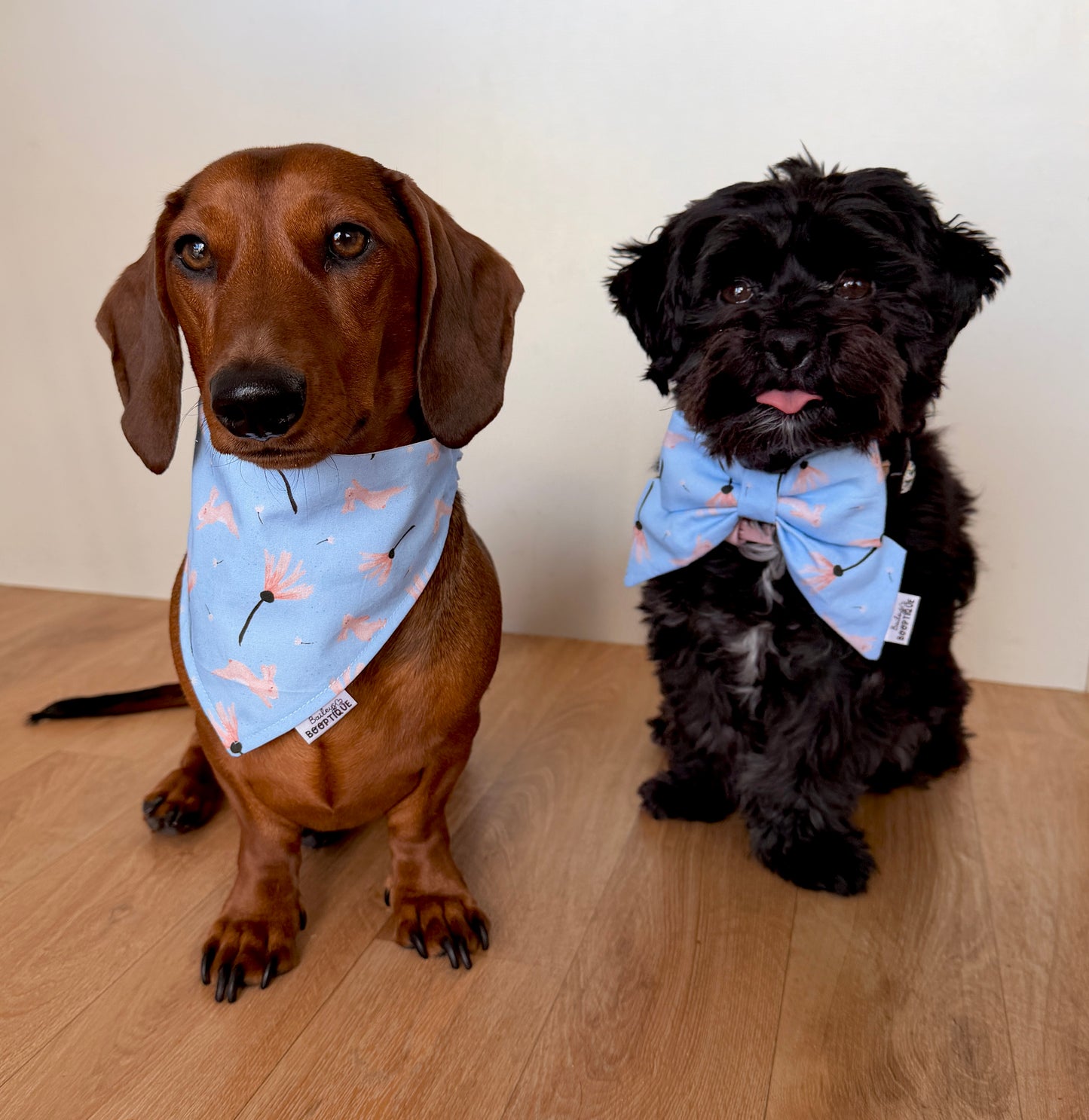 Cottontail Wishes Custom Bandana