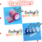 Custom Colour Sweetheart Pet ID Tag