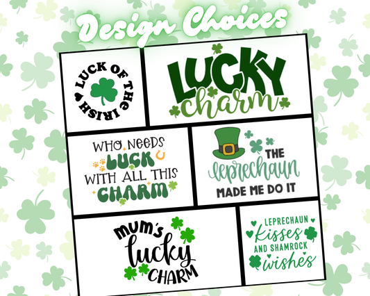 Pre-Designed St. Patricks Bandanas