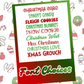 Christmas Grouch Resin ID Tag