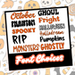Cute & Creepy Custom Halloween Bandana