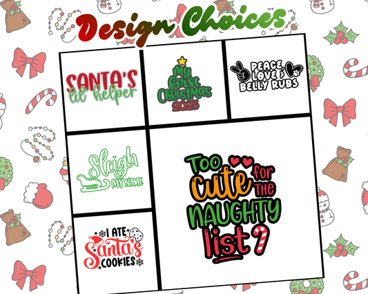 Pre-Designed Christmas Bandanas