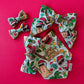 Christmas Down Under Mini Hair Bows