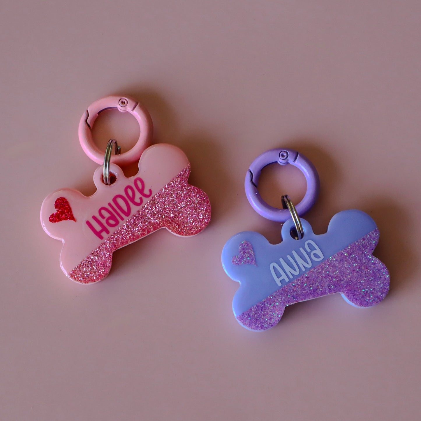 Custom Colour Sweetheart Pet ID Tag
