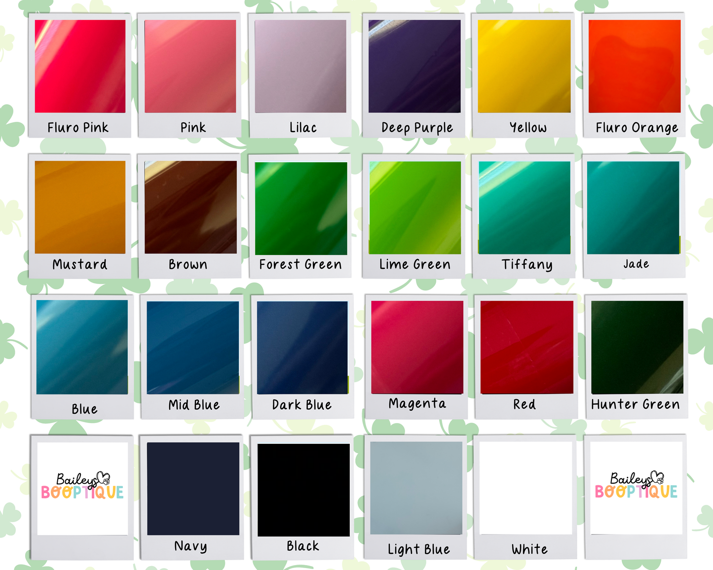 Clover Check Collar Bows