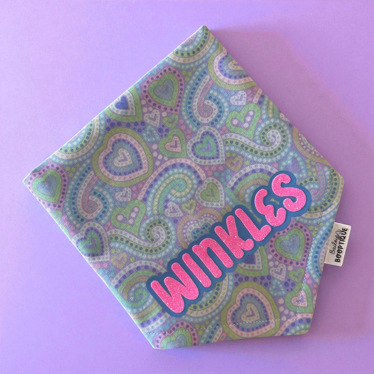 Sweetheart Swirl Custom Bandana