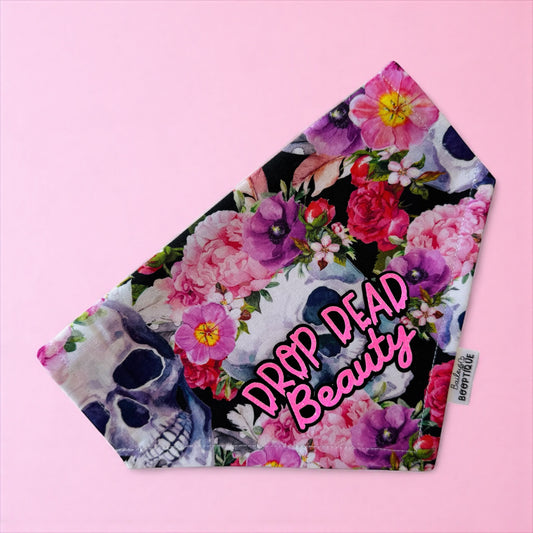 Drop Dead Beauty Custom Bandana